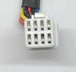 Biketec Ladeanschluss FIT 2.0 Für Rahmeneinbau Mit 110mm Kabel CF2.1 -Bieg Biketec FIT2.0 Ladebuche mit 110mm Kabel CF2.1 500080 061 00178c