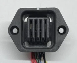 Biketec Ladeanschluss FIT 2.0 Für Rahmeneinbau Mit 110mm Kabel CF2.1 -Bieg Biketec FIT2.0 Ladebuche mit 110mm Kabel CF2.1 500080 061 00178d