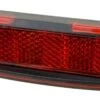 Fuxon Gepäckträgerrücklicht R-100-EB Mit Standlicht 50mm Schraubenabstand 6-12V Gleichspannung -Bieg Fuxon Ruecklicht R 100 EB 6 12Volt 50mm fuer Gepaecktraeger 070 50197
