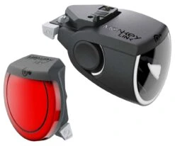 MonkeyLink ML-Light Connect-SkyeLight 80 Lux-Set Für E-Bike Mit Bremslicht