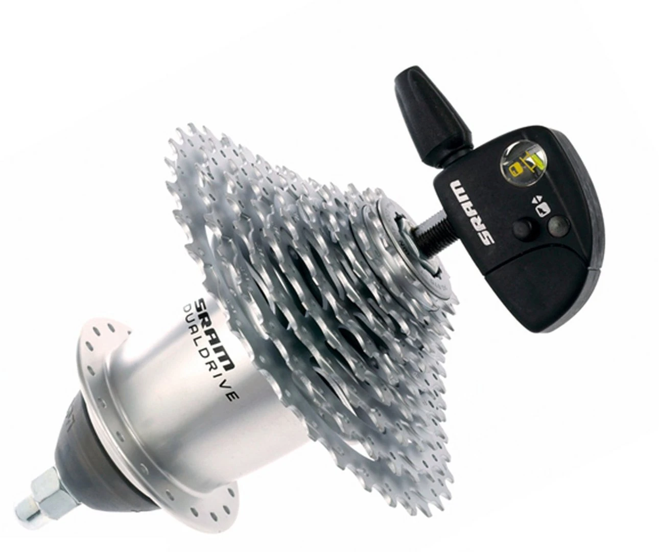 SRAM Corp. Dualdrive 8-fach Komplettset Inkl. Schalthebel Und Schaltwerk Und Zahnkranz 3 SRAM Corp. Dualdrive 8-fach Komplettset Inkl. Schalthebel Und Schaltwerk Und Zahnkranz