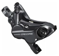 Shimano Deore BR-M6120 Ab 2021 4-Kolben HR Incl. Normalem Bremshebel -Bieg Shimano Bremssattel Deore BR M6120 2021 4 Kolben schwarz D 03S Resin E BRM6120MPRX 4550170615734 1