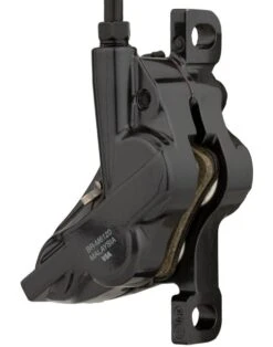 Shimano Deore BR-M6120 Ab 2021 4-Kolben HR Incl. Normalem Bremshebel -Bieg Shimano Bremssattel Deore BR M6120 2021 4 Kolben schwarz D 03S Resin E BRM6120MPRX 4550170615734c 1