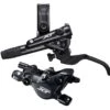 Shimano XT BR-M8100 2-Kolben Ohne Kühlrippen VR Incl. Bremsgriff BL-M8100 -Bieg Shimano Deore XT Scheibenbremse 2020 VR links schwarz I M8100JLFPRA100 4550170445881