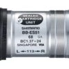 Shimano BB-ES51 -Bieg Shimano Innenlager BB ES51 Octalink BSA 68mm 113mm E BBES51B13 4524667132165