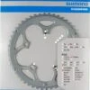 Shimano Tiagra Compact 9-fach 50 Für 34 Zähne Silber (F-Type) Y-1HA98040 -Bieg Shimano Kettenblatt Tiagra Compact FC 4550 50 Zaehne Y 1HA98040