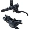 Shimano SLX BR-M7100 2-Kolben Ohne Kühlrippen VR Incl. Bremsgriff BL-M7100 -Bieg Shimano SLX Scheibenbremse 2020 2 Kolben VR links grau schwarz I M7100JLFPRA100 4550170445829