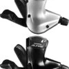 Shimano Alfine SL-S7000-8 8-fach -Bieg Shimano Schalthebel Alfine 8 Gang SL S7000 silber schwarz