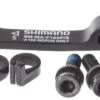 Shimano Adapter VR Postmount Bremse Auf IS-2000 Befestigung Mit 160mm Scheibe SM-MA-F160P/S 2 Shimano Adapter VR Postmount Bremse Auf IS-2000 Befestigung Mit 160mm Scheibe SM-MA-F160P/S -Bieg Shimano Scheibenbremsadapter vorne IS 2000 Postmount 160mm I SMMAF160PSA