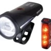 Sigma Aura-100 Und Blaze Link-Set Mit Akku Für USB-Ladegerät -Bieg Sigma Batterieleuchte LED Akku Aura 100 Lux Link Set Blaze Bremslicht USB 17950 4016224179503