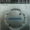 Shimano Deore 2000 4-Arm 36 Zähne T-Type IG Silber Stahl (längere Lebensdauer) Y-1DS98200 -Bieg Y 1DS98200