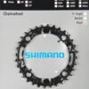 Shimano Deore 2000 4-Arm 32 Zähne N-Type IG Schwarz Stahl (längere Lebensdauer) Y-1EA98100 -Bieg Y 1EA98100