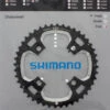 Shimano XT Ab 2008 4-Arm 9-fach 44 Zähne AA-Type IG Alu Schwarz-silber Y-1J198010 -Bieg Y 1J198010